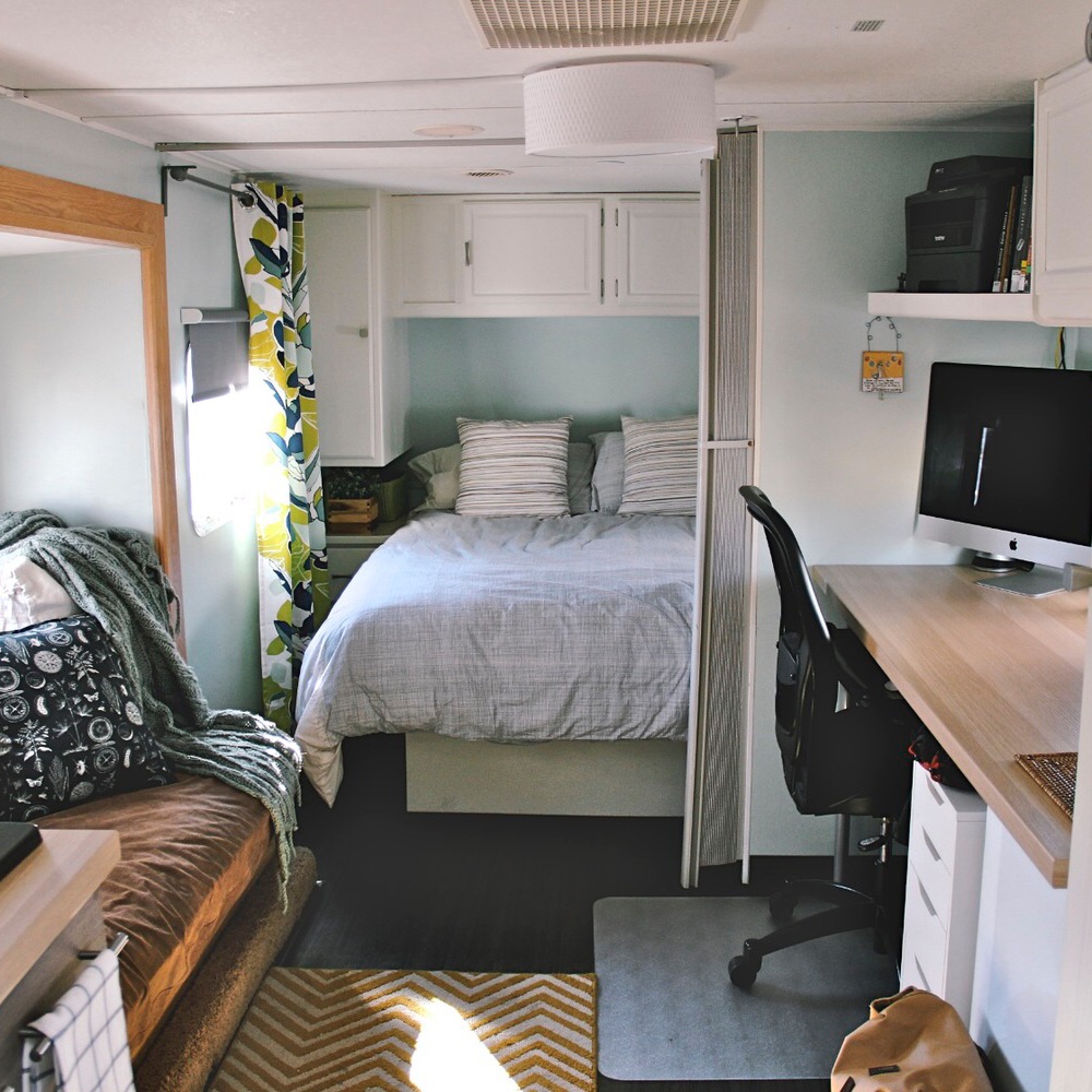 Travel Trailer Remodel - 27 Rv Remodel Makeovers You Need To See!