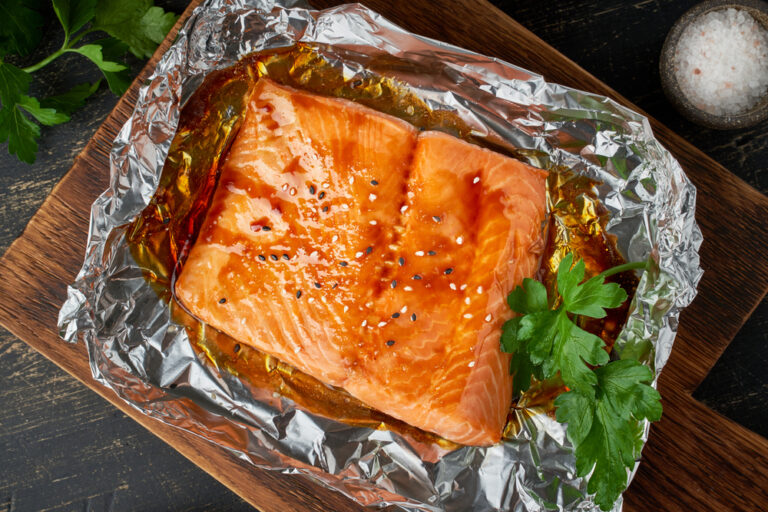 salmon foil meal