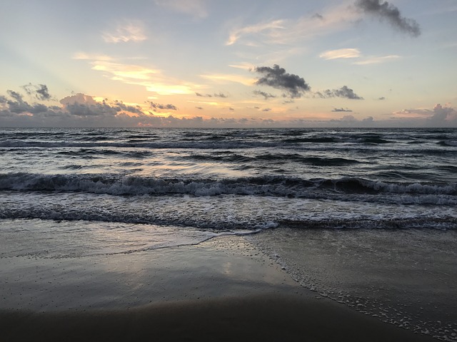 The ocean at South Padre Island