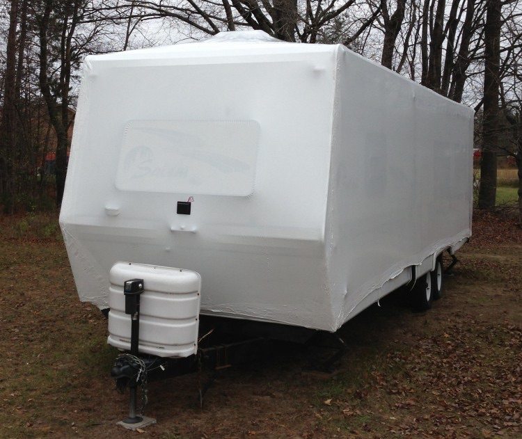 shrink wrap motorhome