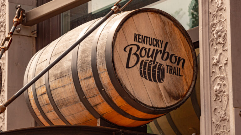 Kentucky Bourbon Trail barrels