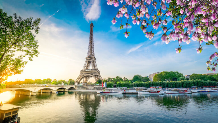 The Eiffel Tower in Paris