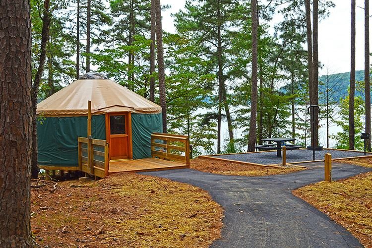 State parks hotsell with yurts