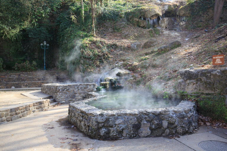 One of the baths at Hot Springs National Park