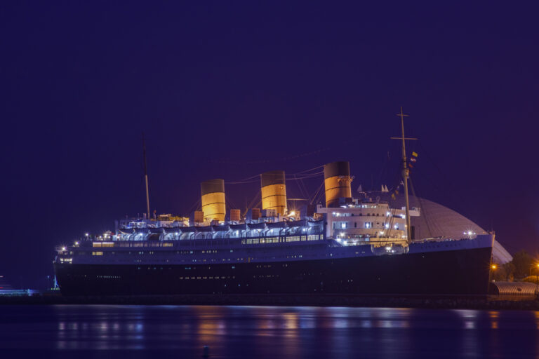 The Queen Mary in Long Beach