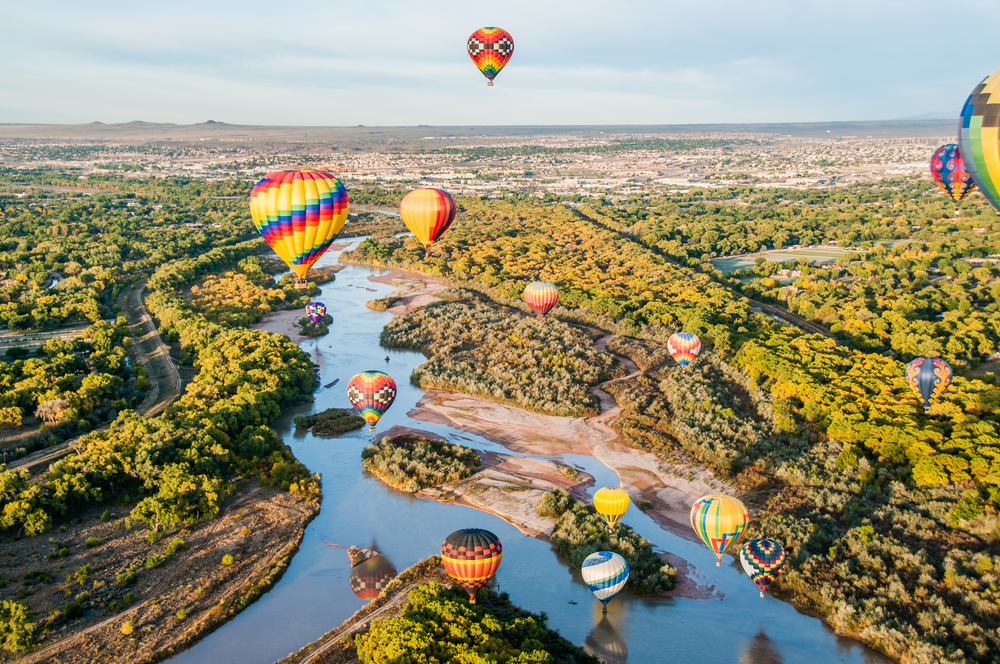 hot air balloon festival Albuquerque New Mexico