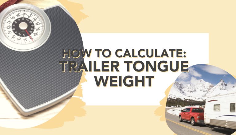 Tongue Weight Scale