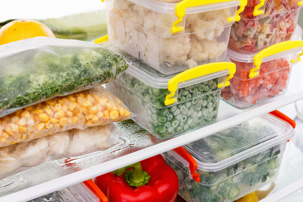 refrigerator food storage