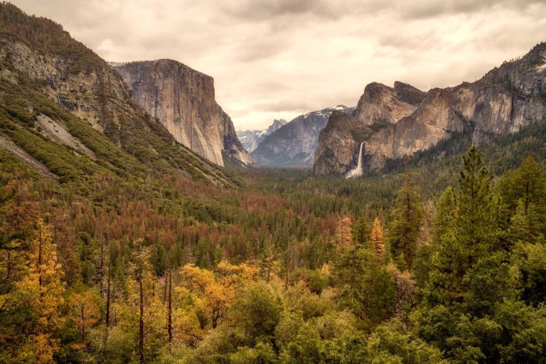 fall time in Yosemite National Park