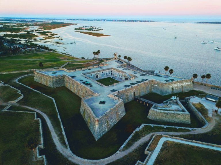 Castillo de San Marcos in St. Augustine, FL