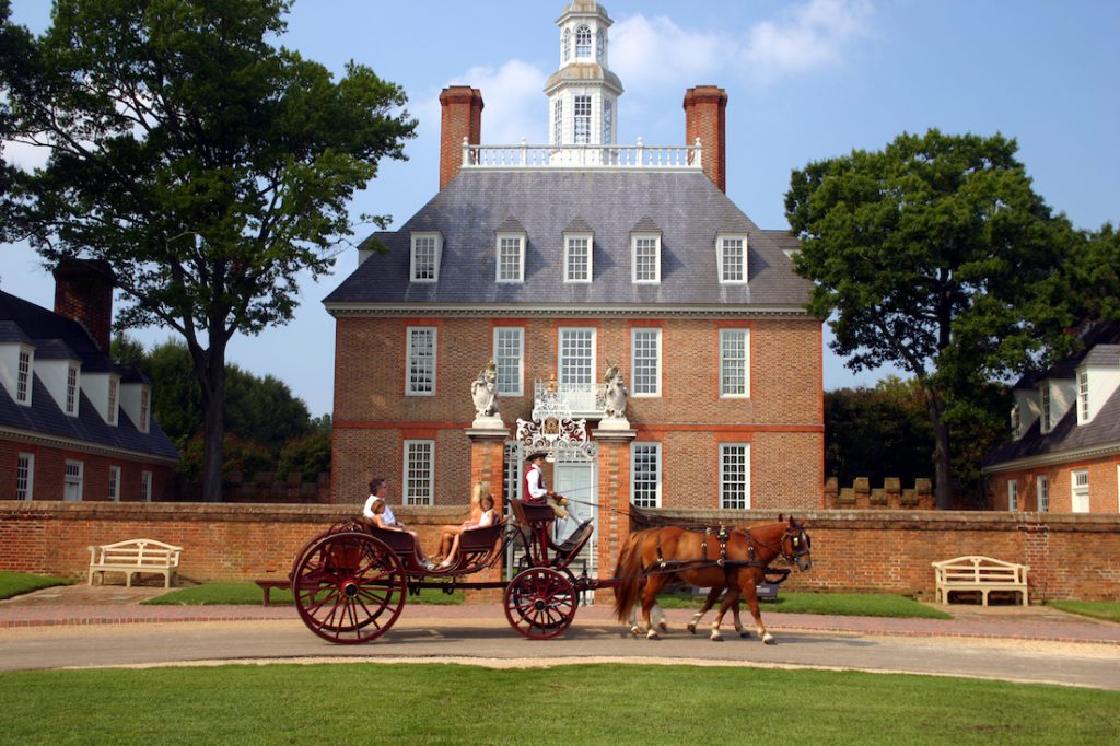 Governor's Mansion Colonial Williamsburg, Virginia