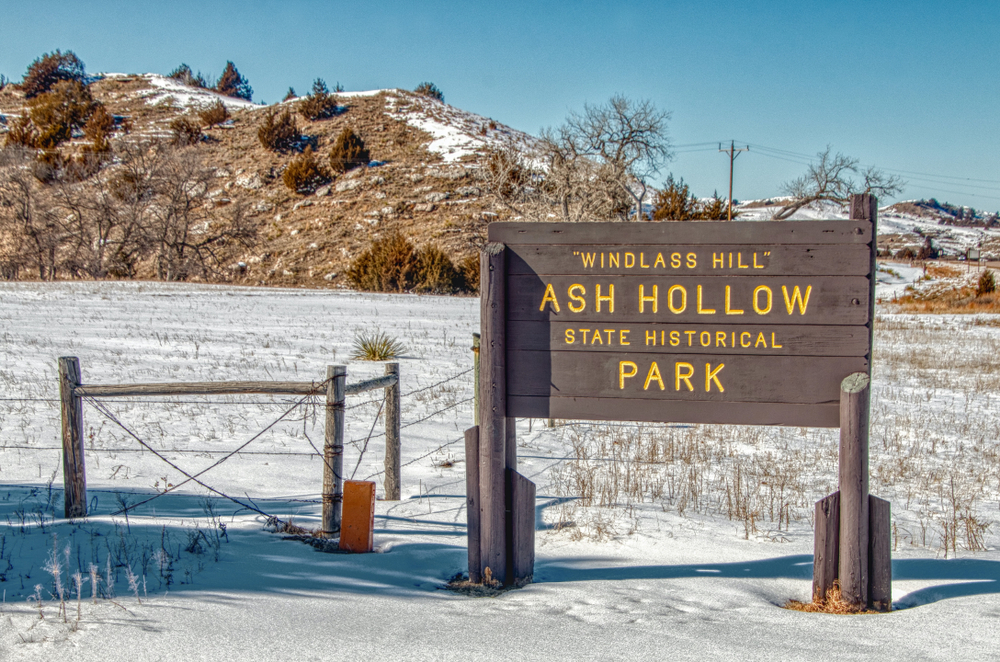 Ash Hollow State Park is in Central Nebraska