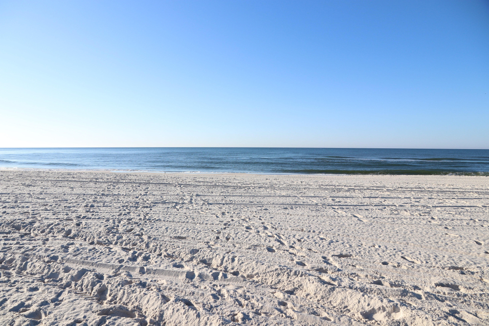 Beautiful morning in Orange Beach, Alabama at Cotton Bayou. This is a popular location that people come to from all over the world to enjoy Alabama's finest beaches.
