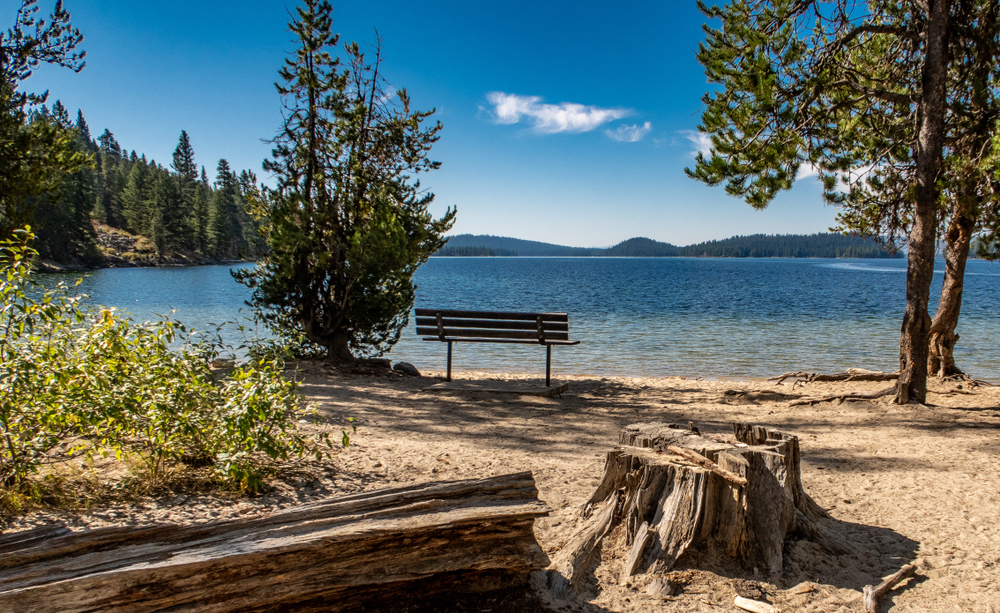  Mid Afternoon View of Payette Lake Near McCall, Idaho
