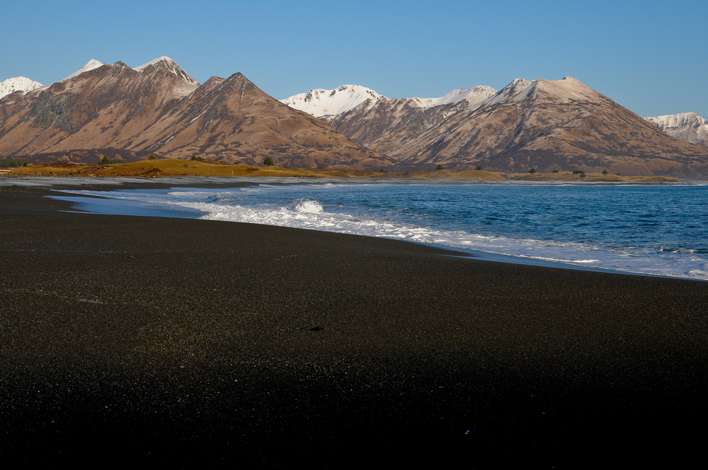 Black Sand Beach Alaska
