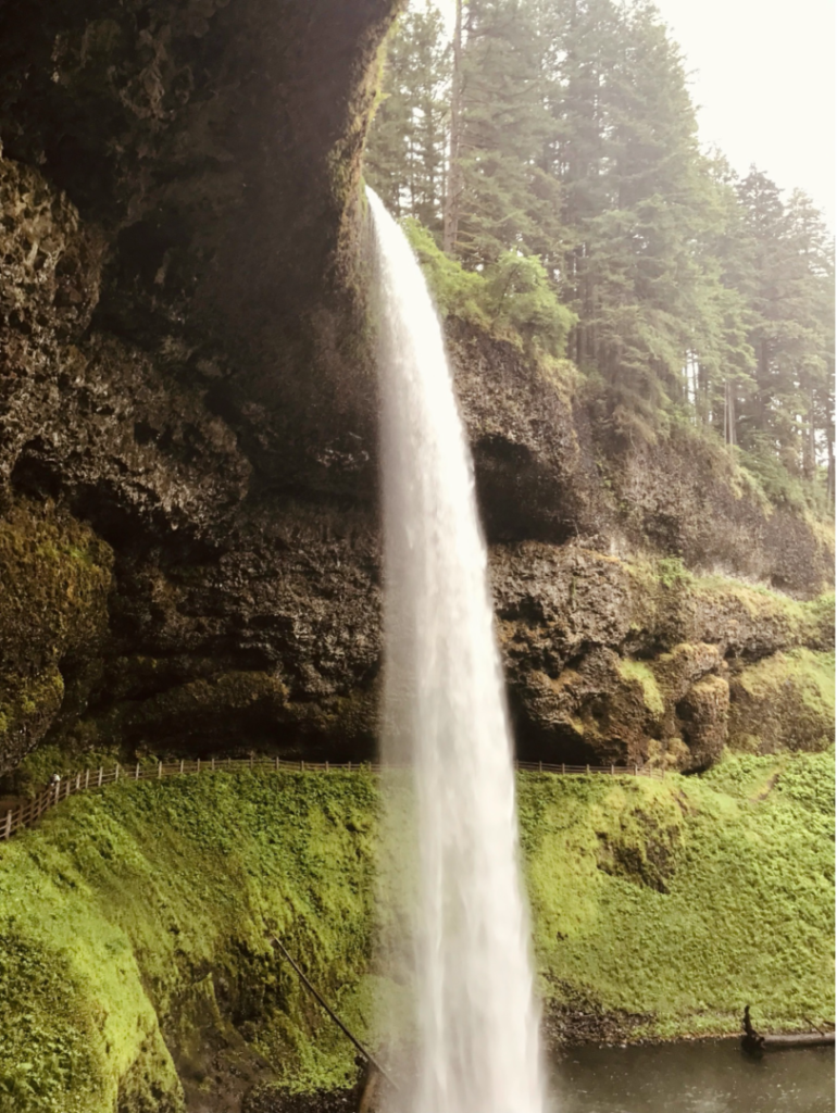 silver falls waterfall in oregon