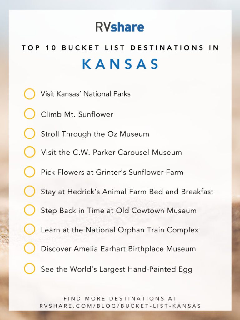 Kansas bucket list