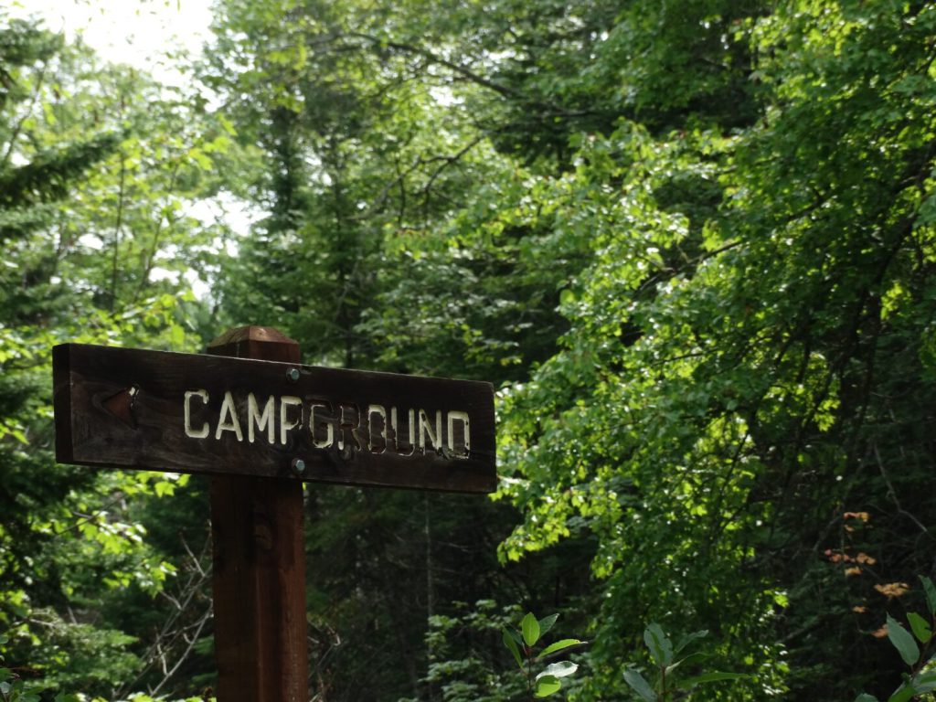 COE Campgrounds sign