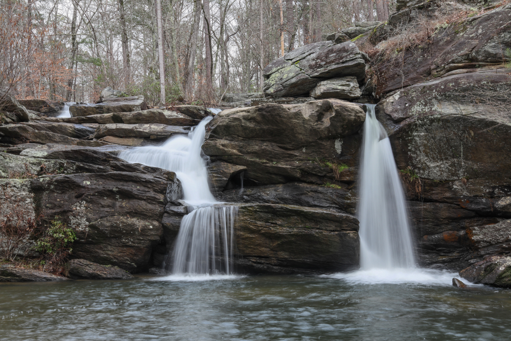 Cheaha Falls in Cheaha State Park Alabama
