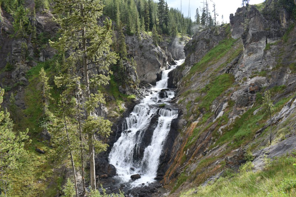 Mystic Falls in Yellowstone National Park, Wyoming