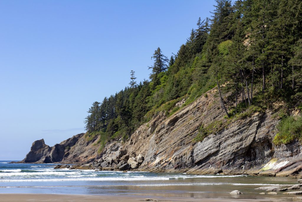 Short Sand Beach on the Oregon coast