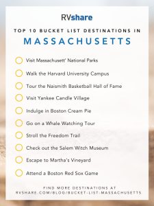 Massachusetts bucket list