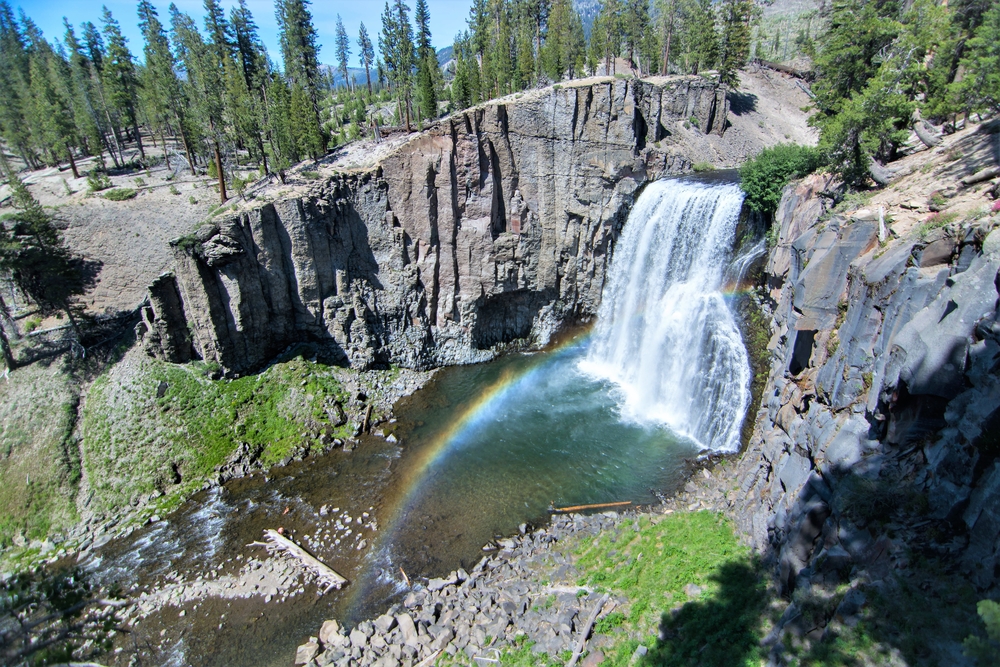 Rainbow Falls Mammoth Lakes, California, USA