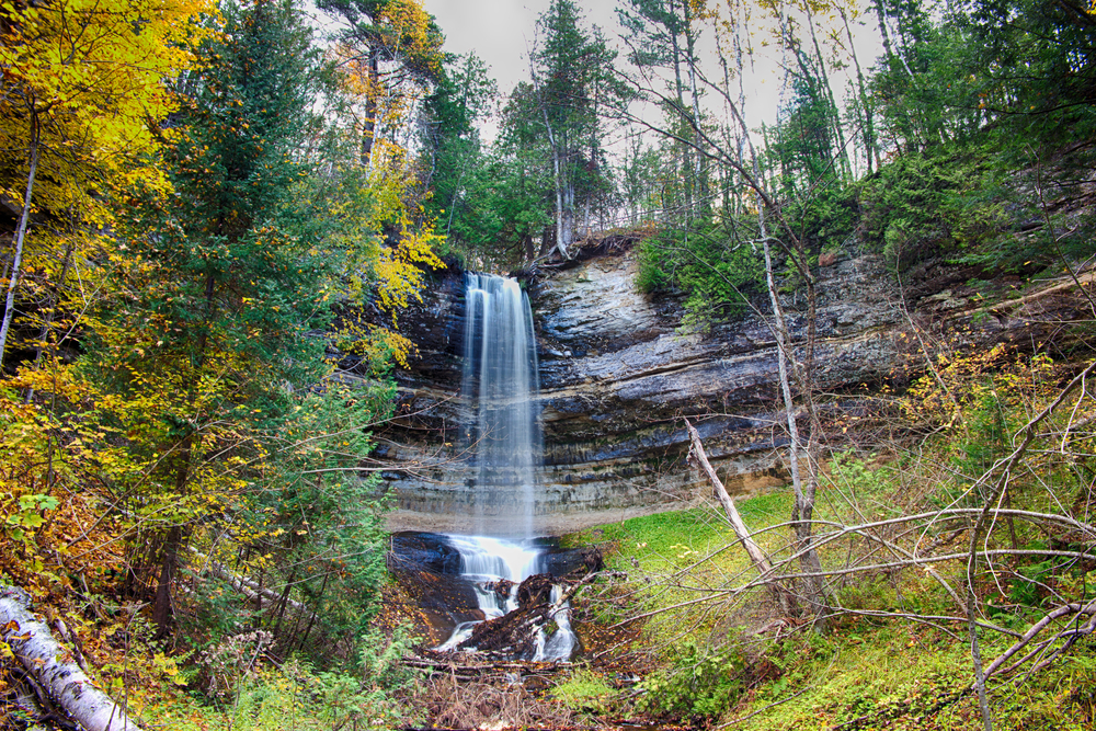 Munising Falls, Pictured Rocks National Lakeshore, Michigan (The Upper Peninsula)