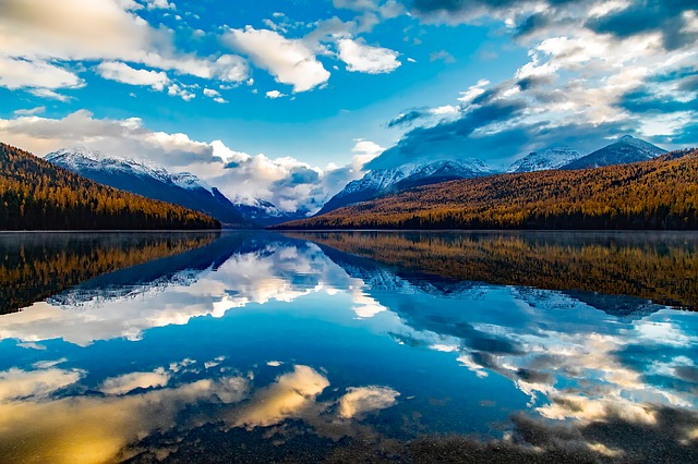 View of Lake McDonald at Acadia National Park