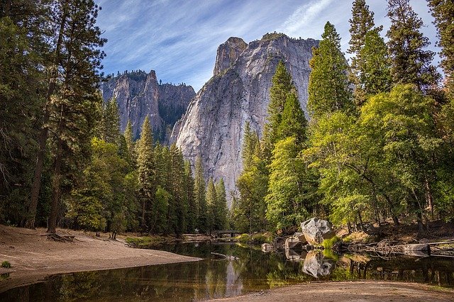 View of El Capitan at Yosemite National Park
