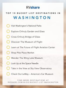 Washington bucket list