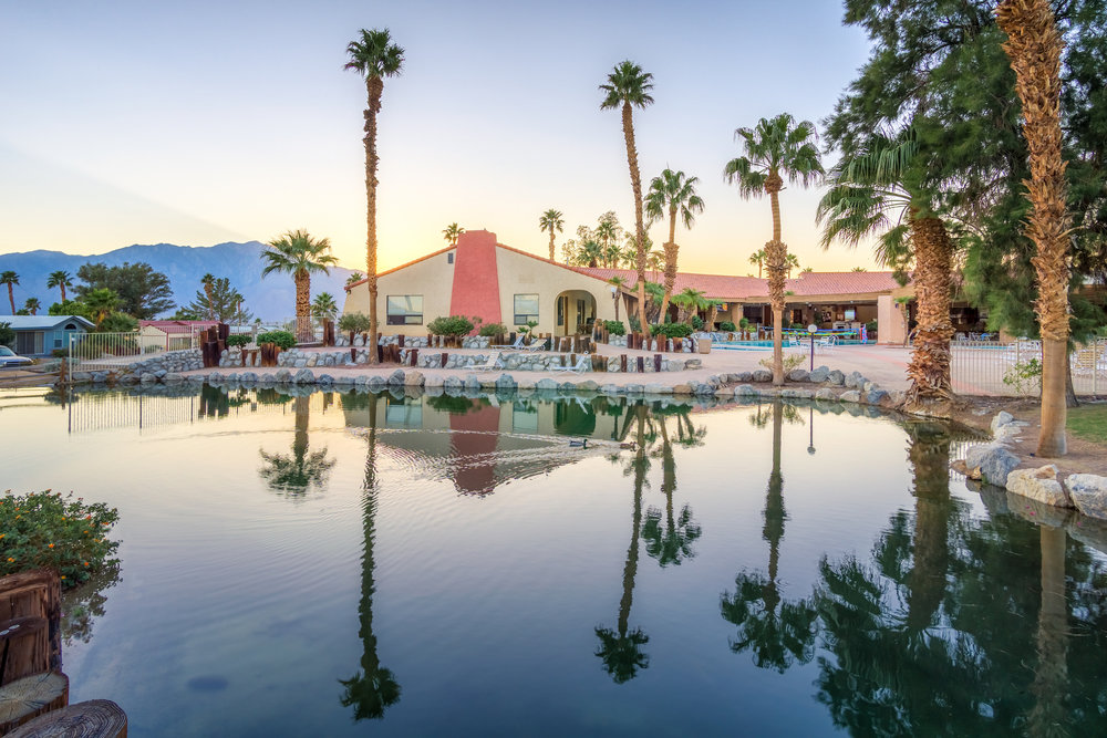 Caliente Springs clubhouse