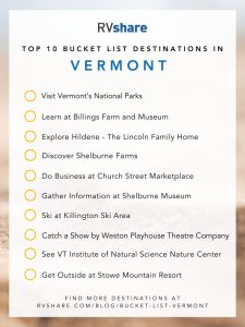 Vermont Bucket List