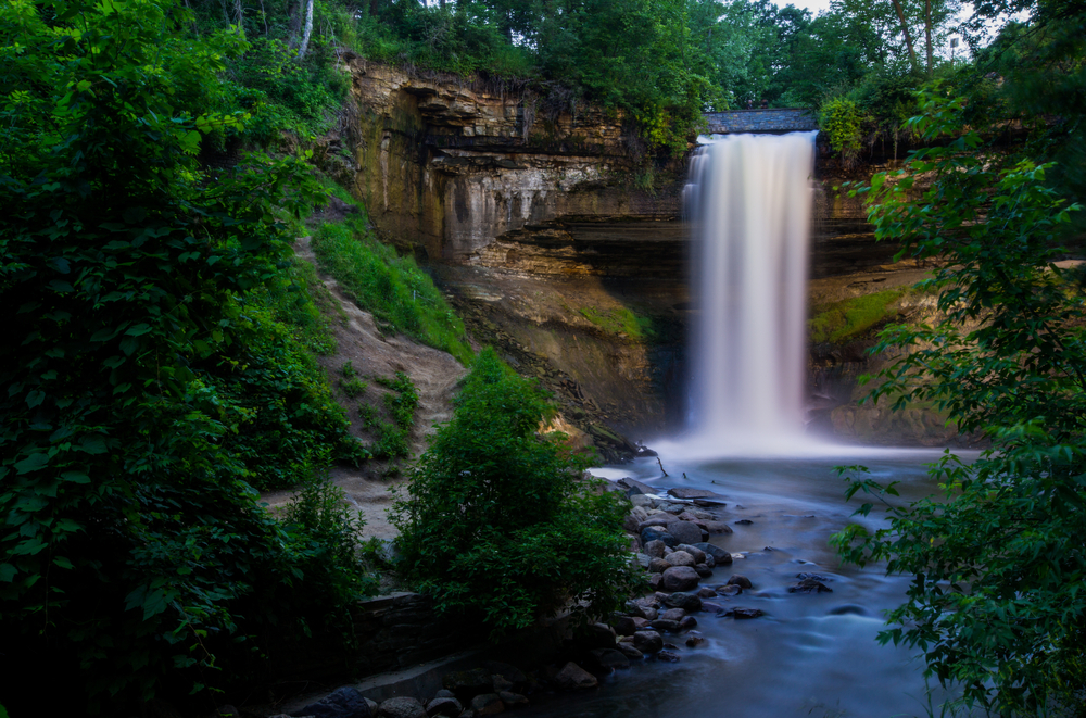 Minnehaha Creek in Minnesota Looks Like Something From Middle Earth