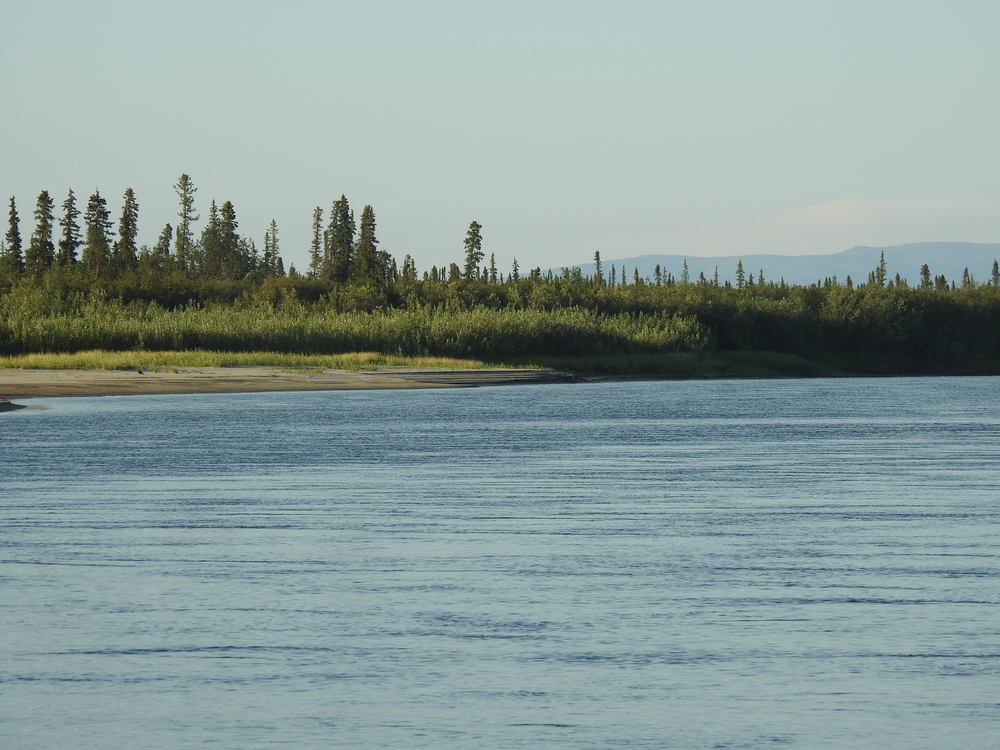 Kobuk River at Kobuk Valley National Park in Alaska