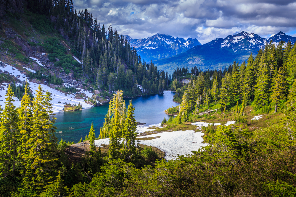 Beautiful Landscape photography of Glacier National Park in Montana USA