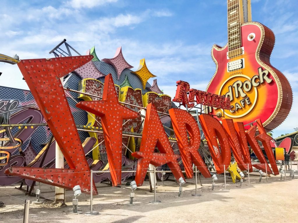 Exterior of Neon Museum in Las Vegas