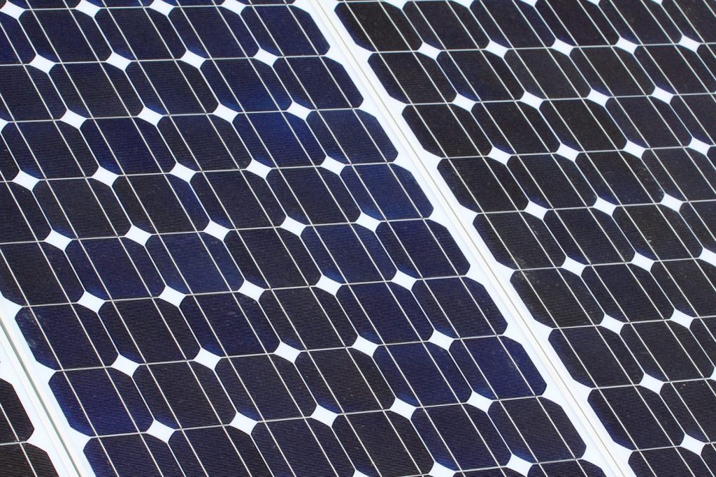 RV solar panel