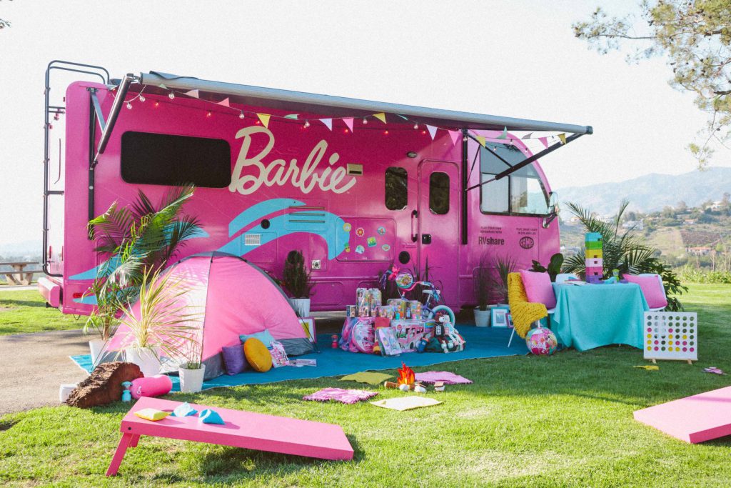 Real discount barbie camper