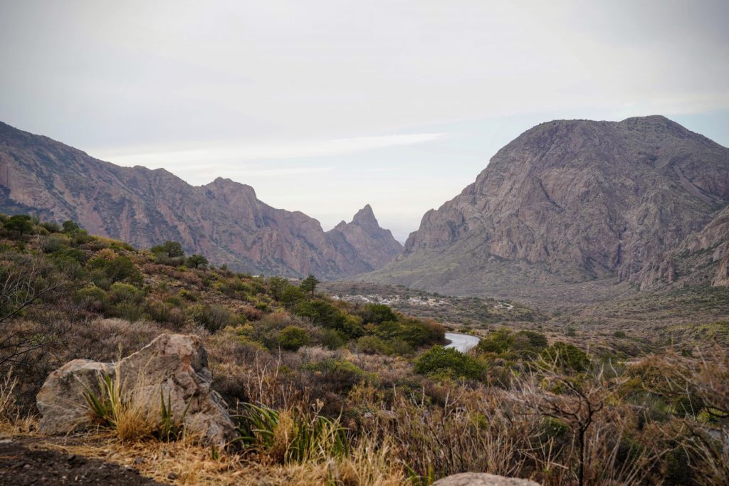 view from big bend national park