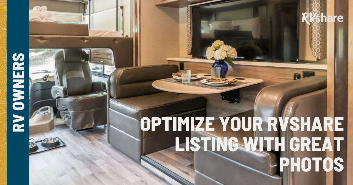 Optimize Your RVshare Listing with Great Photos RVshare
