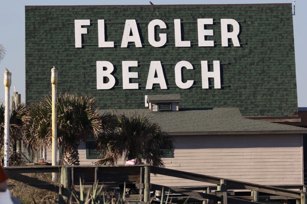 Flagler Beach, a small town in Florida