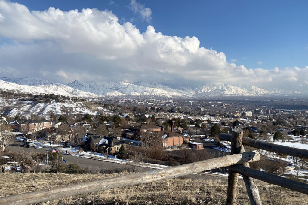 Ensign Peak Trail and Overlook in Salt Lake City