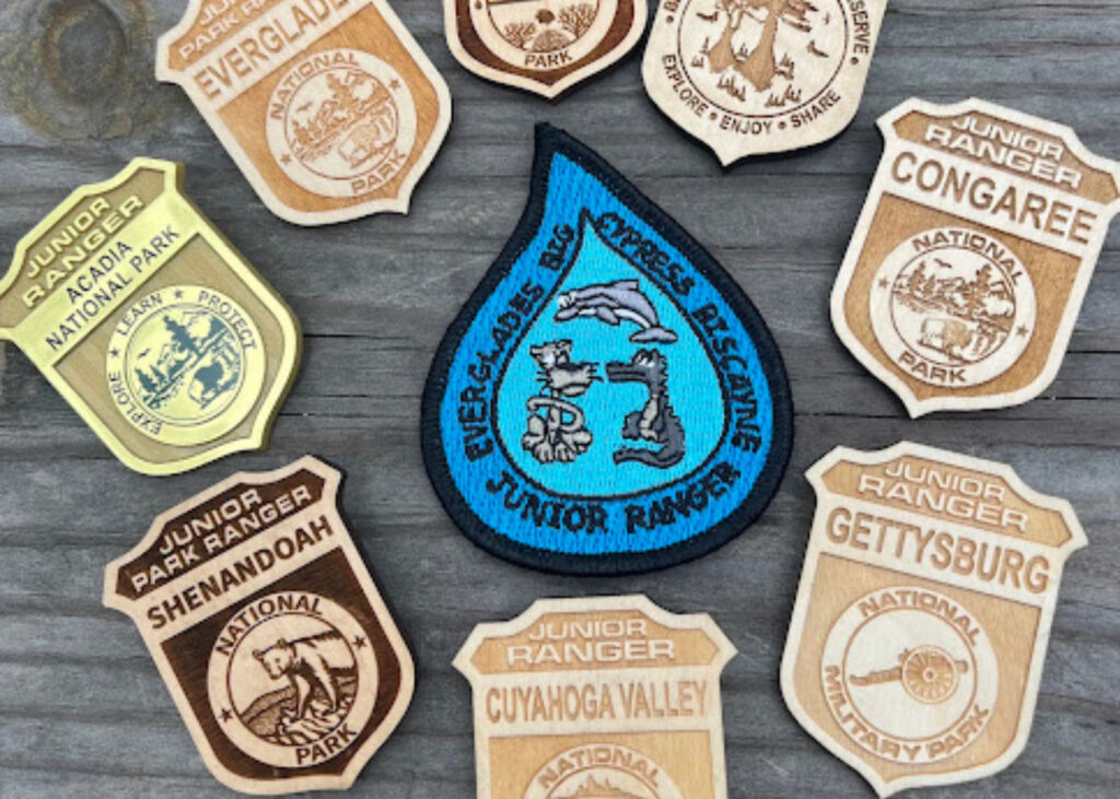 national park junior ranger badges
