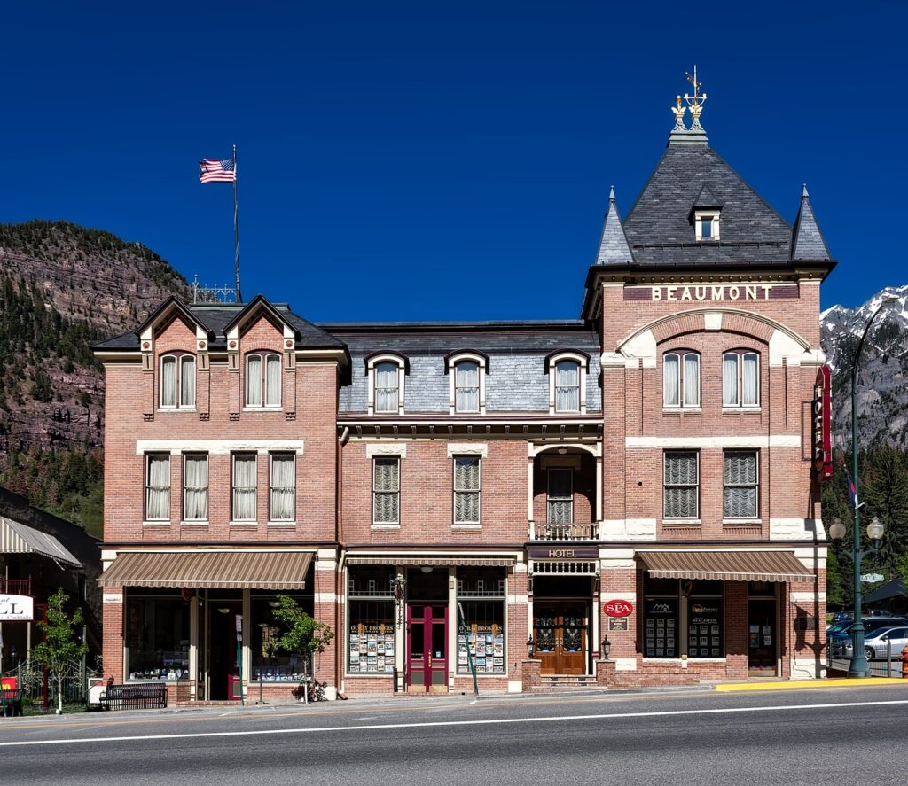 Building in Ouray, CO