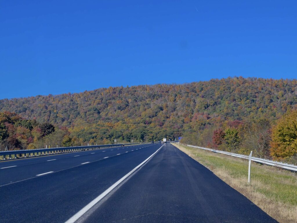 Road you might drive while RV camping in Maryland
