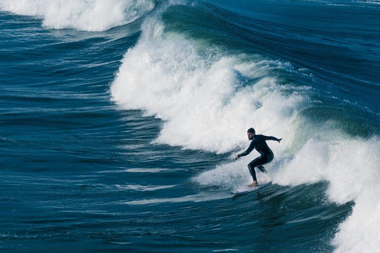 Man surfing in San Diego: one of the best extreme sports